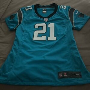 Carolina Panthers Jeremy Chinn blue Jersey size small